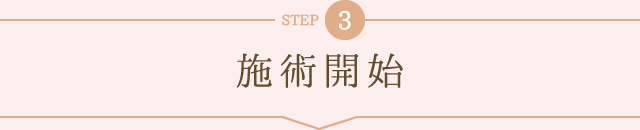 ご予約から施術までの流れ